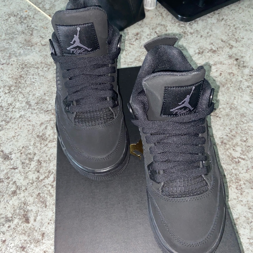Air jordan 4 retro Black Graphite - Picture 4 of 5